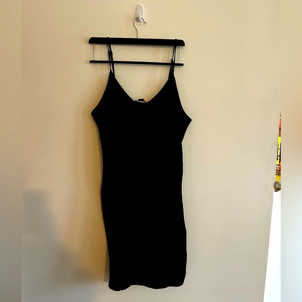 Black Monki spaghetti strap dress